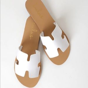 Lulus slide sandals 7
